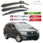 Auto si Moto - Intretinere auto - Stergatoare - Stergatoare Dacia Logan (MCV II) 2013-2015 – Set complet Flat - Infinity.ro