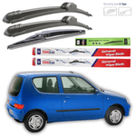Auto si Moto - Intretinere auto - Stergatoare - Stergatoare Fiat Seicento (187) 1998-2010 – Set Complet - Infinity.ro