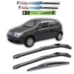 Auto si Moto - Intretinere auto - Stergatoare - Stergatoare Fiat Punto 5 doors 1999-2010 TeamCar® – Set Complet Hybrid - Infinity.ro