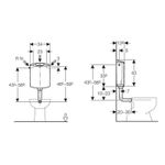 Market - Curatenie si intretinere casa - Produse baie - Produse dezinfectante - Rezervor WC Geberit, AP116PLUS, cu compartiment pentru odorizant pastila - Infinity.ro