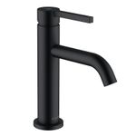 Casa si Gradina - Sanitare - Lavoar baie si accesorii - Baterii sanitare - Baterie lavoar, Kludi, Nova Fonte Pura, negru mat - Infinity.ro