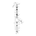 Casa si Gradina - Sanitare - Lavoar baie si accesorii - Baterii sanitare - Baterie lavoar, Hansgrohe, Vivenis 110, crom - Infinity.ro