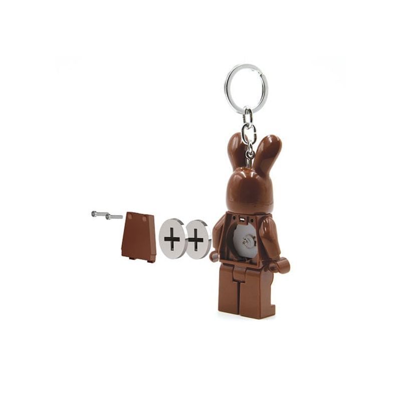 Fashion, accesorii si bijuterii - Copii - Accesorii copii - Alte accesorii copii - Breloc cu LED LEGO Iepura?ul de ciocolata - Infinity.ro