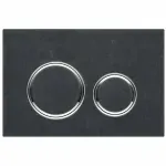 Casa si Gradina - Sanitare - Obiecte sanitare - Accesorii vase de toaleta - Clapeta de actionare Geberit Sigma21 ardezie crom lucios - Infinity.ro