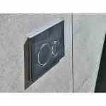 Casa si Gradina - Sanitare - Obiecte sanitare - Accesorii vase de toaleta - Clapeta de actionare Geberit Sigma21 ardezie crom lucios - Infinity.ro