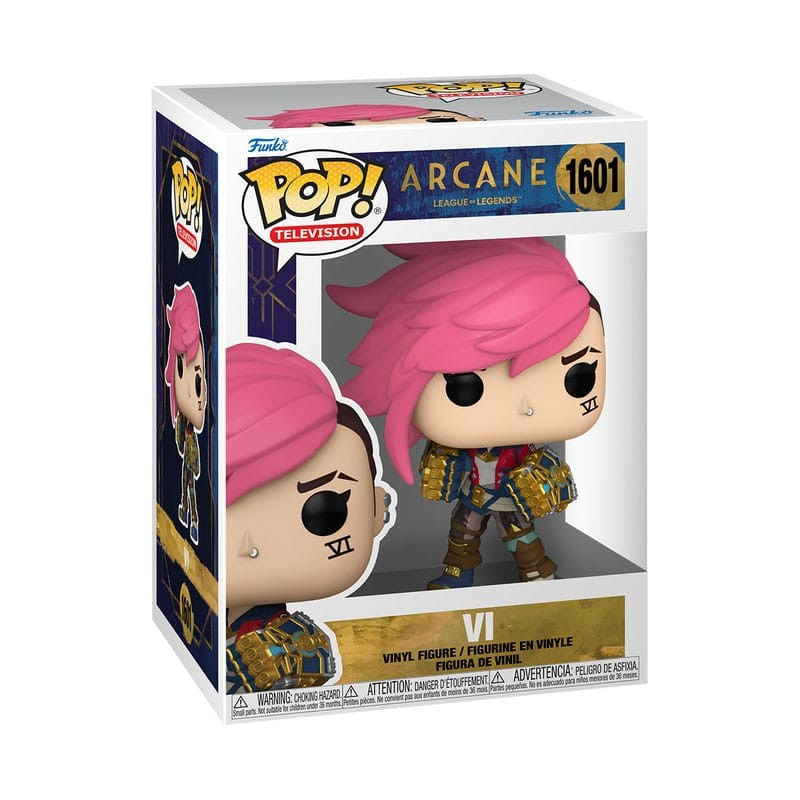 Jucarii, Copii si Bebe - Jucarii si jocuri - Figurine - Figurina Arcane League of Legends POP! Vi 9 cm - Infinity.ro