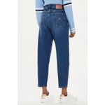 Fashion, accesorii si bijuterii - Femei - Imbracaminte femei - Pantaloni femei - Blugi dama mom-fit cu talie inalta Tommy Jeans DW0DW19244 W28-L30 US Albastru inchis - Infinity.ro