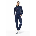 Fashion, accesorii si bijuterii - Femei - Imbracaminte femei - Costume si compleuri femei - Trening dama Lotto LA6074, set sport cu bluza si pantaloni Albastru S INTL - Infinity.ro