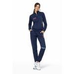 Fashion, accesorii si bijuterii - Femei - Imbracaminte femei - Costume si compleuri femei - Trening dama Lotto LA6074, set sport cu bluza si pantaloni Albastru XL INTL - Infinity.ro