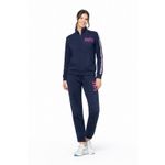 Fashion, accesorii si bijuterii - Femei - Imbracaminte femei - Costume si compleuri femei - Trening dama Lotto LA6076, set sport cu bluza si pantaloni Albastru S INTL - Infinity.ro
