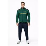 Fashion, accesorii si bijuterii - Barbati - Imbracaminte - Treninguri barbati - Trening barbati Lotto LA2041, set bluza cu fermoar si pantaloni, regular fit S INTL Verde - Infinity.ro