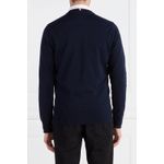 Fashion, accesorii si bijuterii - Barbati - Imbracaminte - Pulovere barbati - Pulover Tommy Hilfiger din amestec de bumbac organic cu decolteu in V XL INTL Negru - Infinity.ro