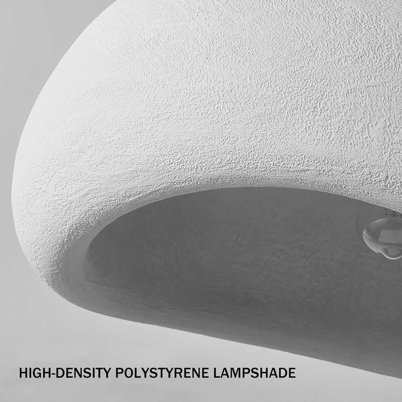 Casa si Gradina - Corpuri si surse de iluminat - Accesorii corpuri de iluminat - Pendul Wabi-Sabi, AB Luxury Concept, Alb, 30cm, E27 - Infinity.ro