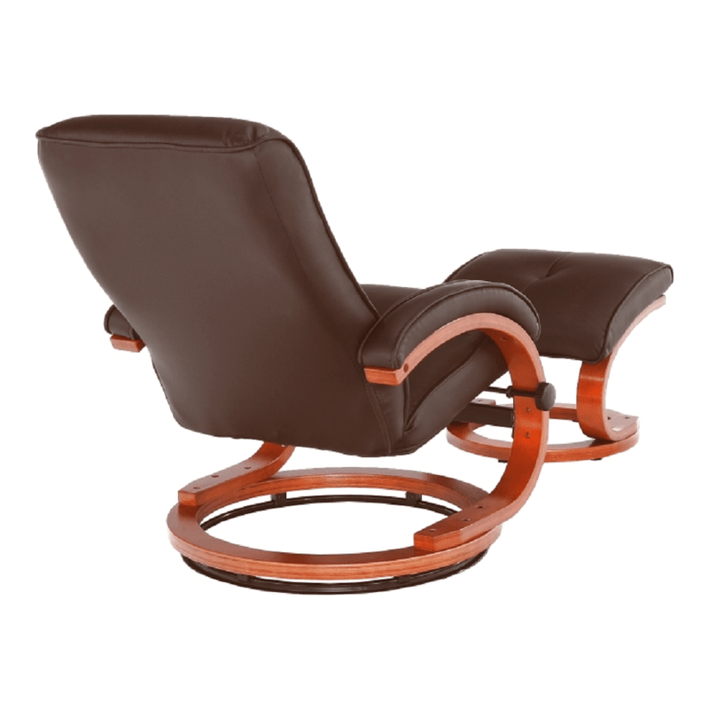 Casa si Gradina - Mobilier - Scaune si fotolii - Scaune - Scaun relaxant reglabil, maro inchis, RYAN - Infinity.ro