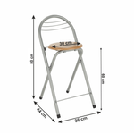 Casa si Gradina - Mobilier - Scaune si fotolii - Scaune - Scaun de bar, fag/aluminiu, BOXER - Infinity.ro