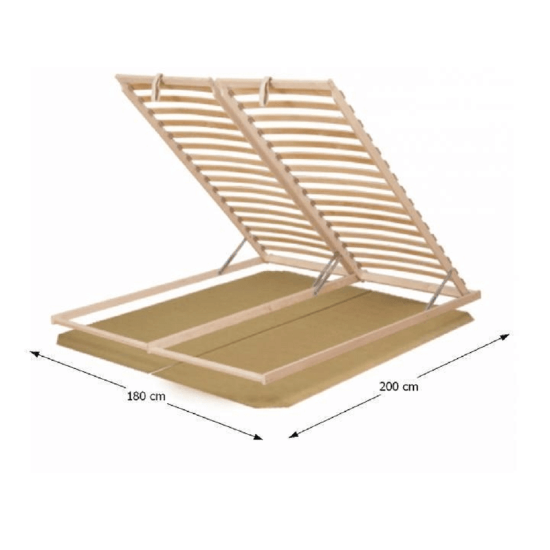 Casa si Gradina - Mobilier - Saltele si somiere - Somiere - Somiera, 180x200 cm, BASIC FLEX 3 ZONE - Infinity.ro