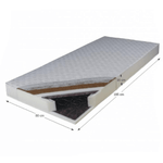 Casa si Gradina - Mobilier - Saltele si somiere - Saltele - Saltea, dubla, cu arcuri, 80x195, KOKOS MEDIUM - Infinity.ro