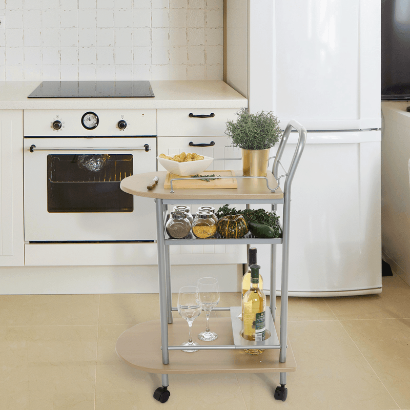 Casa si Gradina - Mobilier - Mese si birouri - Birouri - Masuta de servire, fag/argintie, LIMA - Infinity.ro