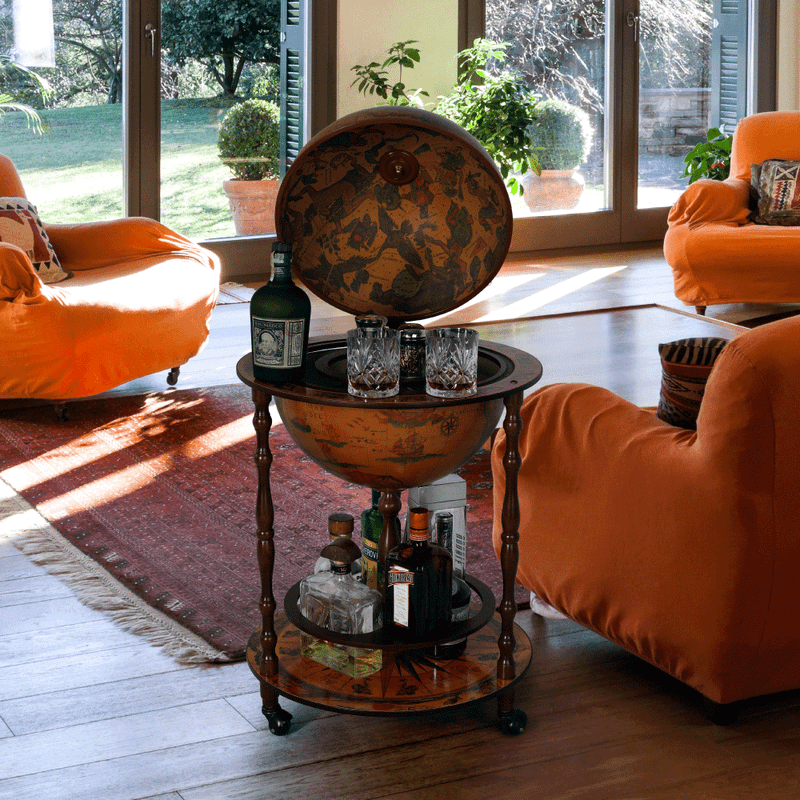 Casa si Gradina - Mobilier - Mese si birouri - Mese bucatarie si dining - Masa de servire, cires, GLOBUS 2-324 - Infinity.ro