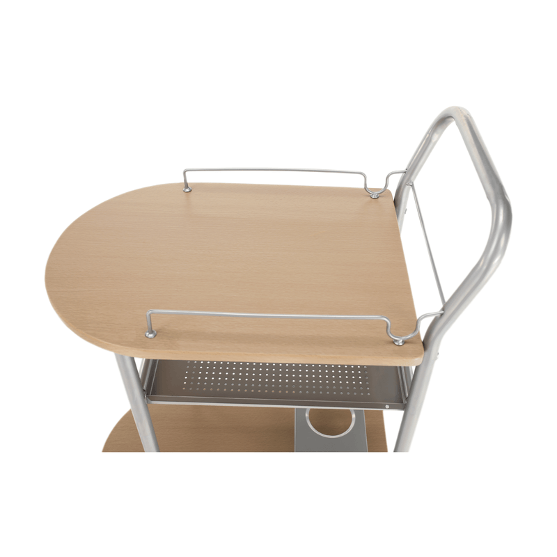 Casa si Gradina - Mobilier - Mese si birouri - Birouri - Masuta de servire, fag/argintie, LIMA - Infinity.ro