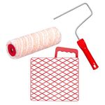 Casa si Gradina - Constructii - Vopsea si tencuieli - Unelte de vopsit si tencuit - Rola cu gratar 23 cm/47 mm, poliamid, Beorol Maxi - Infinity.ro