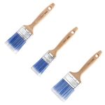 Casa si Gradina - Bucatarie si vesela - Ustensile bucatarie - Pensule, spatule si teluri bucatarie - Set 3 pensule pentru vopsele acrilice, latex, 38, 50, 63 mm, Beorol Expert - Infinity.ro