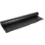 Casa si Gradina - Gradinarit si plante - Intretinere gradina - Produse pentru ingijirea gazonului - Folie antiburuieni, polietilena, tesuta, neagra, 100 g/m2, 1.5x100 m, Micul Fermier - Infinity.ro