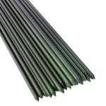 Casa si Gradina - Gradina si terasa - Mobilier exterior - Accesorii pentru gradina - Set 25 araci/suport pentru rosii, castraveti, fasole, metal + PVC, verde, 210x1.1 cm, Artool - Infinity.ro