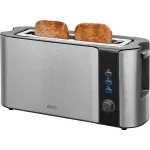 Electronice si Electrocasnice - Climatizare si sisteme de incalzire - Aparate racire aer - Ventilatoare - Prajitor de paine ECG ST 10630 inox , 1000 W, 2 felii, 6 niveluri rumenire - Infinity.ro