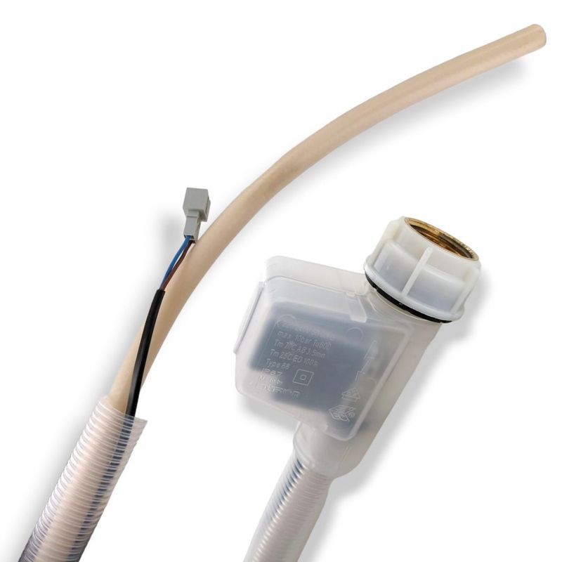 Electronice si Electrocasnice - Masini de spalat vase - Accesorii masini de spalat vase - Furtun alimentare cu Aquastop pentru masina de spalat vase Bosch / Siemens 00668113 original - Infinity.ro