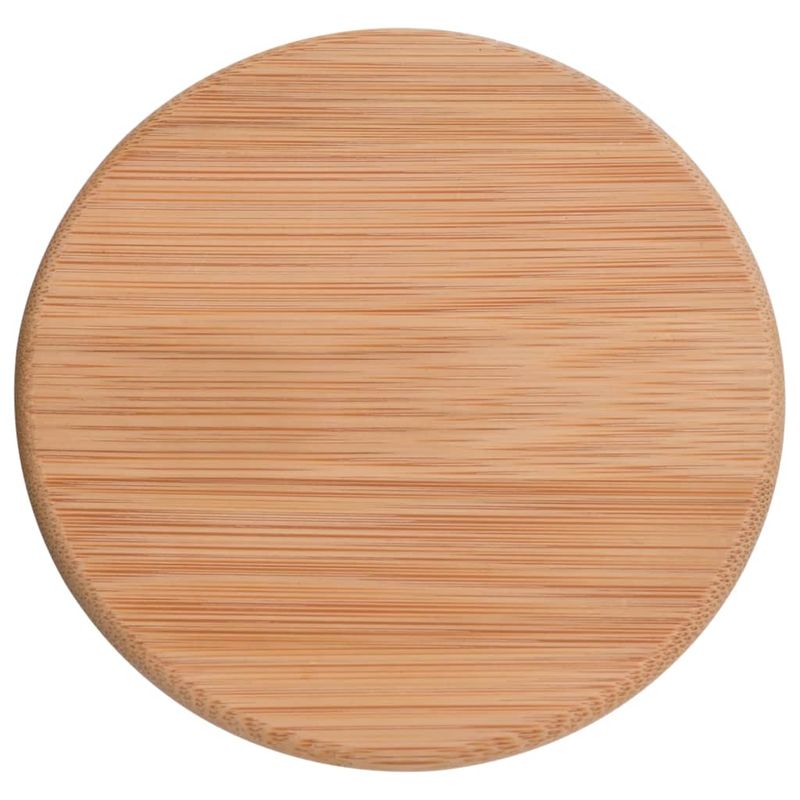 Casa si Gradina - Bucatarie si vesela - Organizare si depozitare bucatarie - Borcane si capace - Borcane de depozitare din sticla capac de bambus 4 buc. 1200 ml - Infinity.ro
