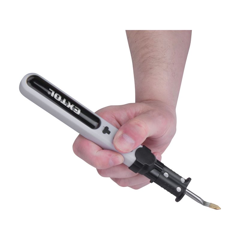 Casa si Gradina - Constructii - Scule electrice si accesorii - Pistoale de lipit - Aparat de taiat polistiren cu acumulator, EXTOL PREMIUM, 8891504, 4V Li-ion, 2Ah - Infinity.ro