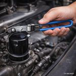 Auto si Moto - Reparatii si depanare - Scule auto - Scule si truse auto - Cheie pentru filtru de ulei cu curea, 95–111 mm, otel cu arc, HT8G304 - Infinity.ro