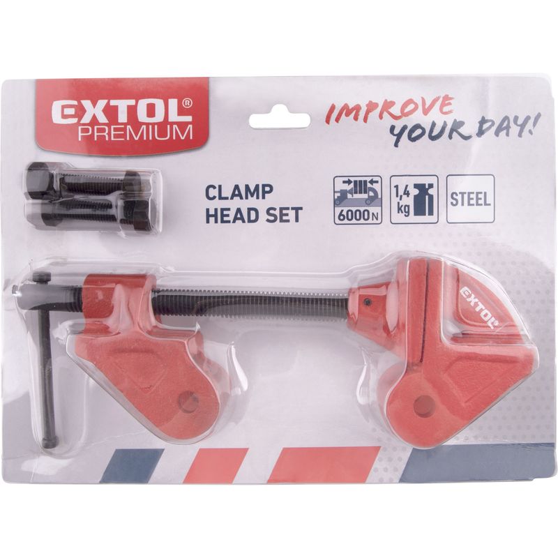 Casa si Gradina - Constructii - Scule electrice si accesorii - Menghine si cleme fixare - Clema de fixare rapida, EXTOL PREMIUM, 8815405 - Infinity.ro