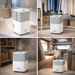 Casa si Gradina - Constructii - Depozitare, transport si protectie - Cantare electronice comerciale - Dezumidificator de aer electric, Kraft&Dele, 12L/24h 200W cu afisaj digital, KD11787 - Infinity.ro