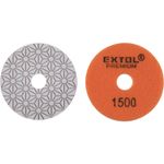 Casa si Gradina - Constructii - Scule electrice si accesorii - Accesorii polizare si slefuire - Disc diamantat cu velcro,  EXTOL PREMIUM, 8803098, 100mm - Infinity.ro