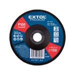 Casa si Gradina - Constructii - Scule electrice si accesorii - Accesorii polizare si slefuire - Disc lamelar corindon, EXTOL PREMIUM, 8803485, O150mm, P100 - Infinity.ro