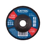 Casa si Gradina - Constructii - Scule electrice si accesorii - Accesorii polizare si slefuire - Disc lamelar, Extol,  O125mm P36, 8803471, 12 200 RPM - Infinity.ro