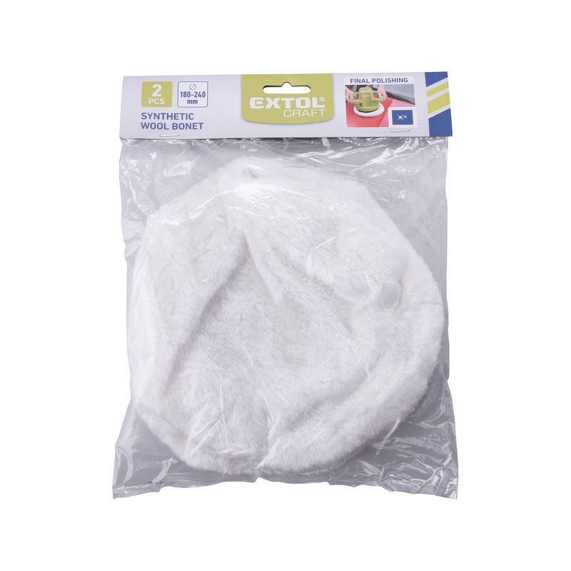 Casa si Gradina - Constructii - Scule electrice si accesorii - Accesorii polizare si slefuire - Discuri finisare, EXTOL CRAFT, 10631, 180-240mm, pentru lustruire - Infinity.ro