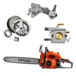 Casa si Gradina - Constructii - Scule electrice si accesorii - Fierastraie electrice - Ferastrau cu Lant pe Benzina 5,9CP + Accesorii, KD10613 - Infinity.ro