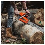 Casa si Gradina - Constructii - Scule electrice si accesorii - Fierastraie electrice - Ferastrau cu Lant pe Benzina 5,9CP + Accesorii, KD10613 - Infinity.ro