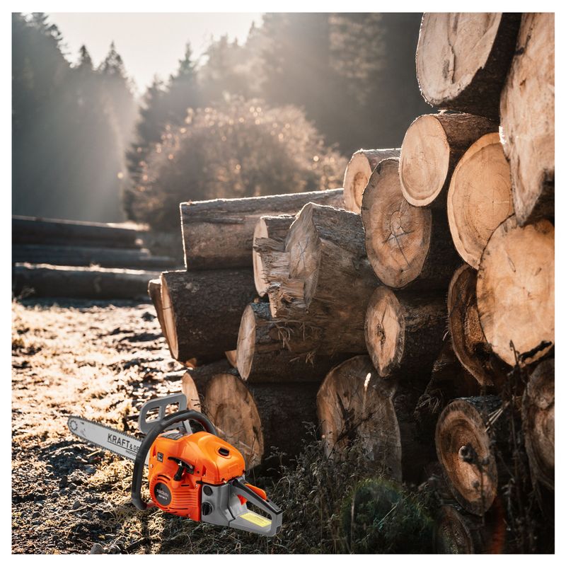 Casa si Gradina - Constructii - Scule electrice si accesorii - Fierastraie electrice - Ferastrau cu Lant pe Benzina 5,9CP + Accesorii, KD10613 - Infinity.ro