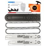 Casa si Gradina - Constructii - Scule electrice si accesorii - Fierastraie electrice - Ferastrau cu Lant pe Benzina 5,9CP + Accesorii, KD10613 - Infinity.ro