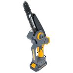 Casa si Gradina - Constructii - Scule electrice si accesorii - Fierastraie electrice - Fierastrau electric cu lant Powermat, 21V, 2x2Ah, lama 200mm, PM-MPA-2AHM - Infinity.ro