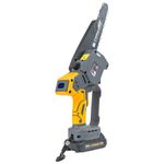 Casa si Gradina - Constructii - Scule electrice si accesorii - Fierastraie electrice - Fierastrau electric cu lant Powermat, 21V, 2x2Ah, lama 200mm, PM-MPA-2AHM - Infinity.ro