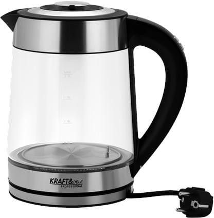 Fierbator electric 2500W 2L cu reglare de temperatura, Kraft&Dele, KD4119