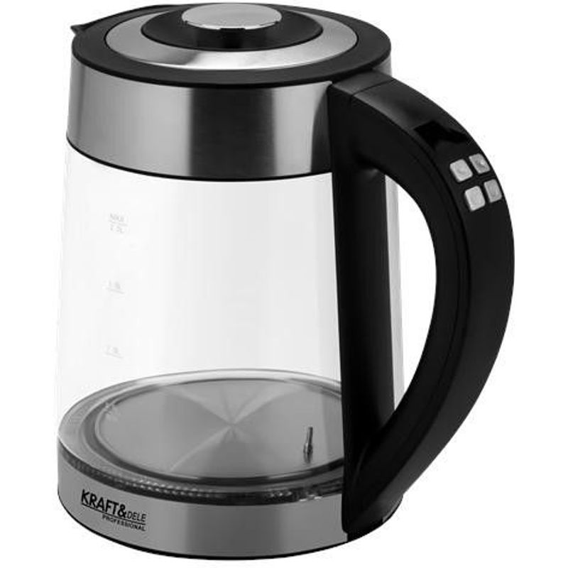 Casa si Gradina - Constructii - Depozitare, transport si protectie - Cantare electronice comerciale - Fierbator electric 2500W 2L cu reglare de temperatura, Kraft&Dele, KD4119 - Infinity.ro