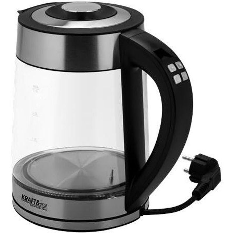 Casa si Gradina - Constructii - Depozitare, transport si protectie - Cantare electronice comerciale - Fierbator electric 2500W 2L cu reglare de temperatura, Kraft&Dele, KD4119 - Infinity.ro