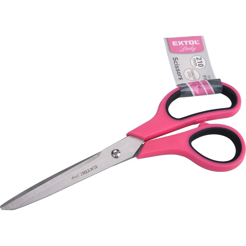 Casa si Gradina - Gradinarit si plante - Unelte gradinarit - Foarfeci gradinarit - Foarfece roz 210mm, Extol Lady, 9104L, inox, 210 mm - Infinity.ro