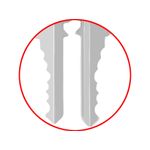 Casa si Gradina - Constructii - Feronerie si accesorii - Lacate - Lacat fier 75 mm, TOTAL, TLK31751, 3 seturi chei, 714g - Infinity.ro